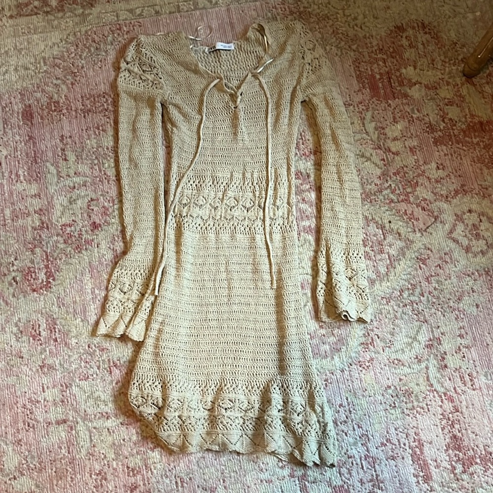 Zara Tan Dress/Coverup